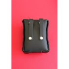 Black Dog Leather Pouch, hard leather