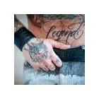 Leather Wallet,middle wide