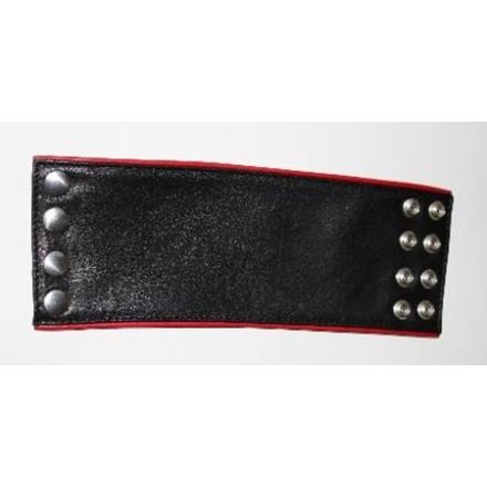 Moiddle leather Wallet with Piping