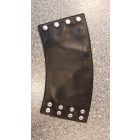Black Dog  Leather Wide Wrist Wallet With Zip