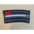 Lether Fetish Flag Wallet