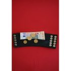 6 Striped Wrist Wallet