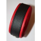 Wristband red/black 