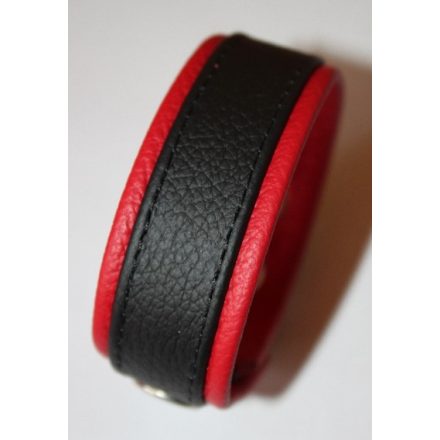Wristband red/black 