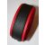 Wristband red/black 