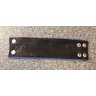 Mini leather Wallet with red  Piping