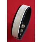 Leather Armband Black/Red