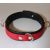 Bondage Collar Black/Red