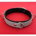 Bondage Collar Black/Red