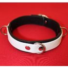 Bondage Collar Black/Red