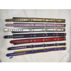 Bondage Collar Black/Red