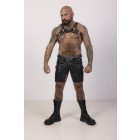 Black Dog Leather Short with Open Back