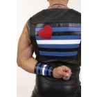 Lether Fetish Flag Vest