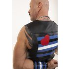 Lether Fetish Flag Vest
