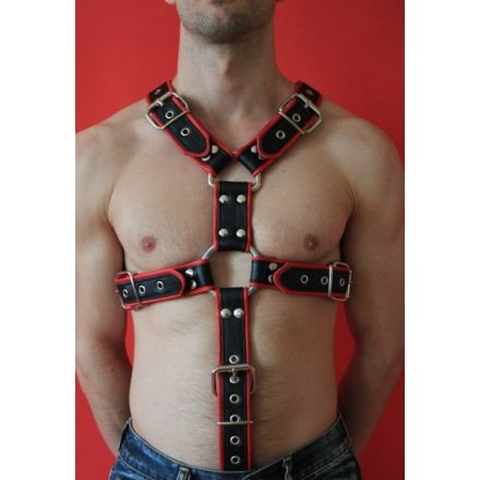 Pipped D Ring Harness with Penis Ring