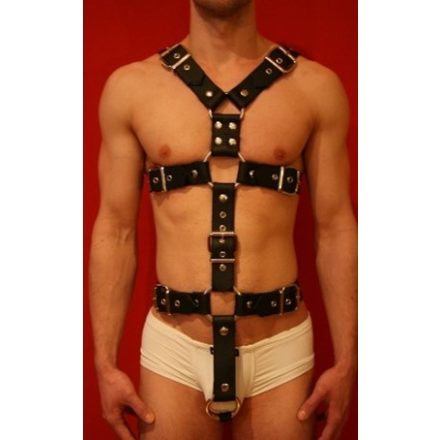 Master Harness, 4 cm, Soft Leather