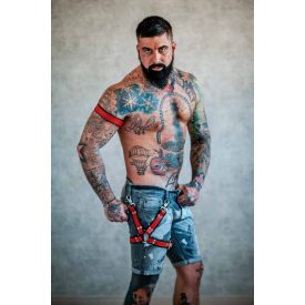 Black Dog Leg Harness