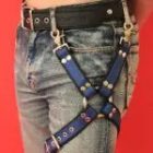 Black Dog Leg Harness