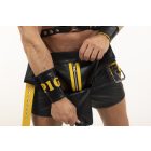 Zip Jock,Nappa Leather, Black/Red