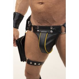 Leather Trojan Jock