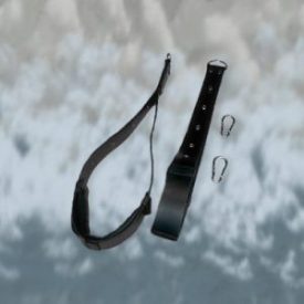 Black Dog Ankle Sling Loops With Pillow