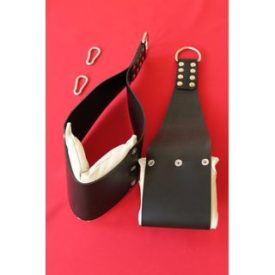 BLACK DOG WIDE FOOT/LEG LOOPS WITH PILLOW